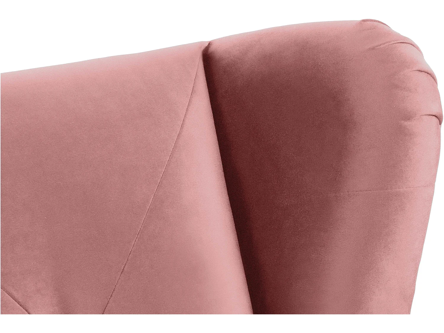 Ohrensessel für das Schlafzimmer - rosa - MIRO