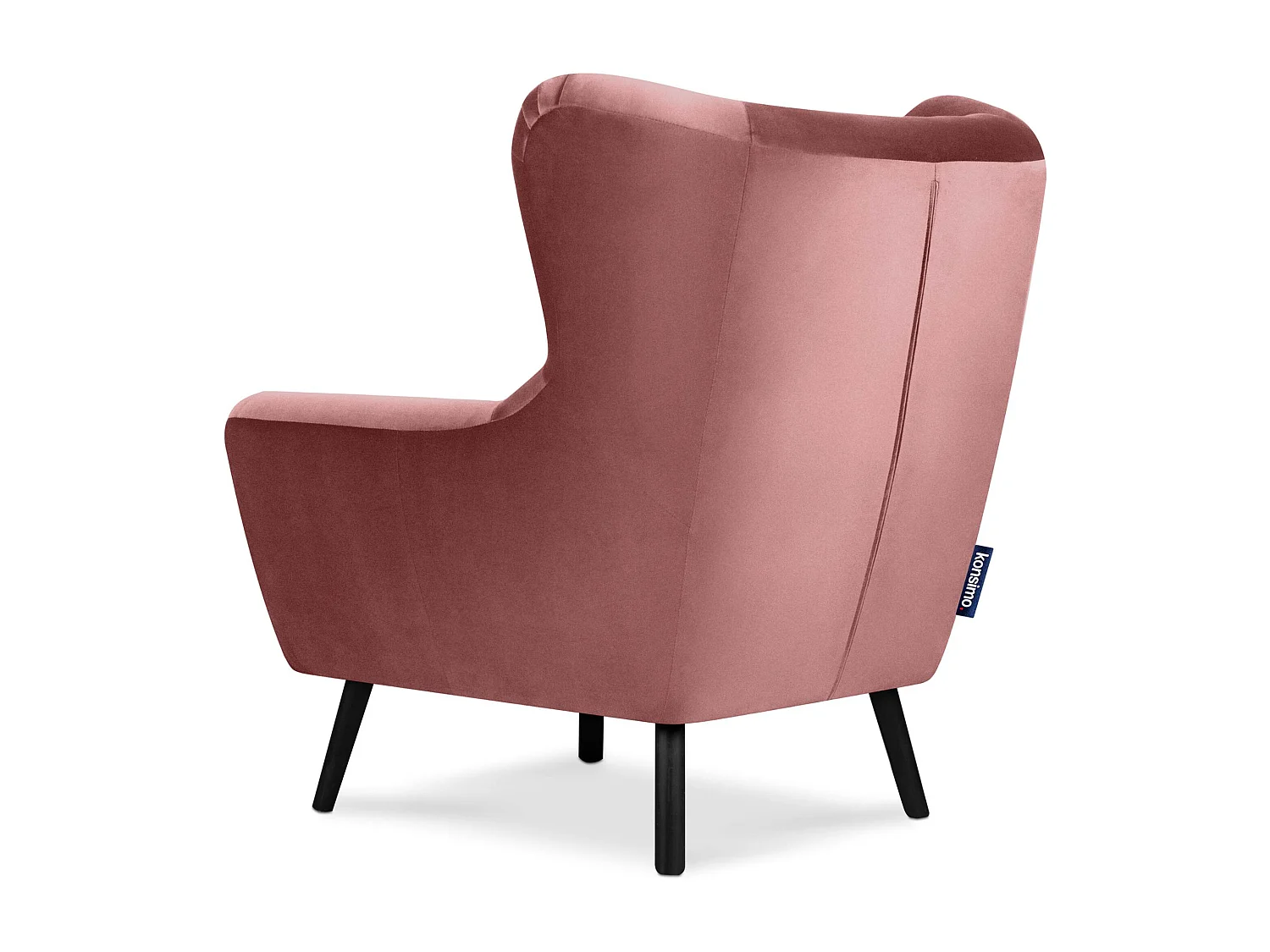 Ohrensessel für das Schlafzimmer - rosa - MIRO