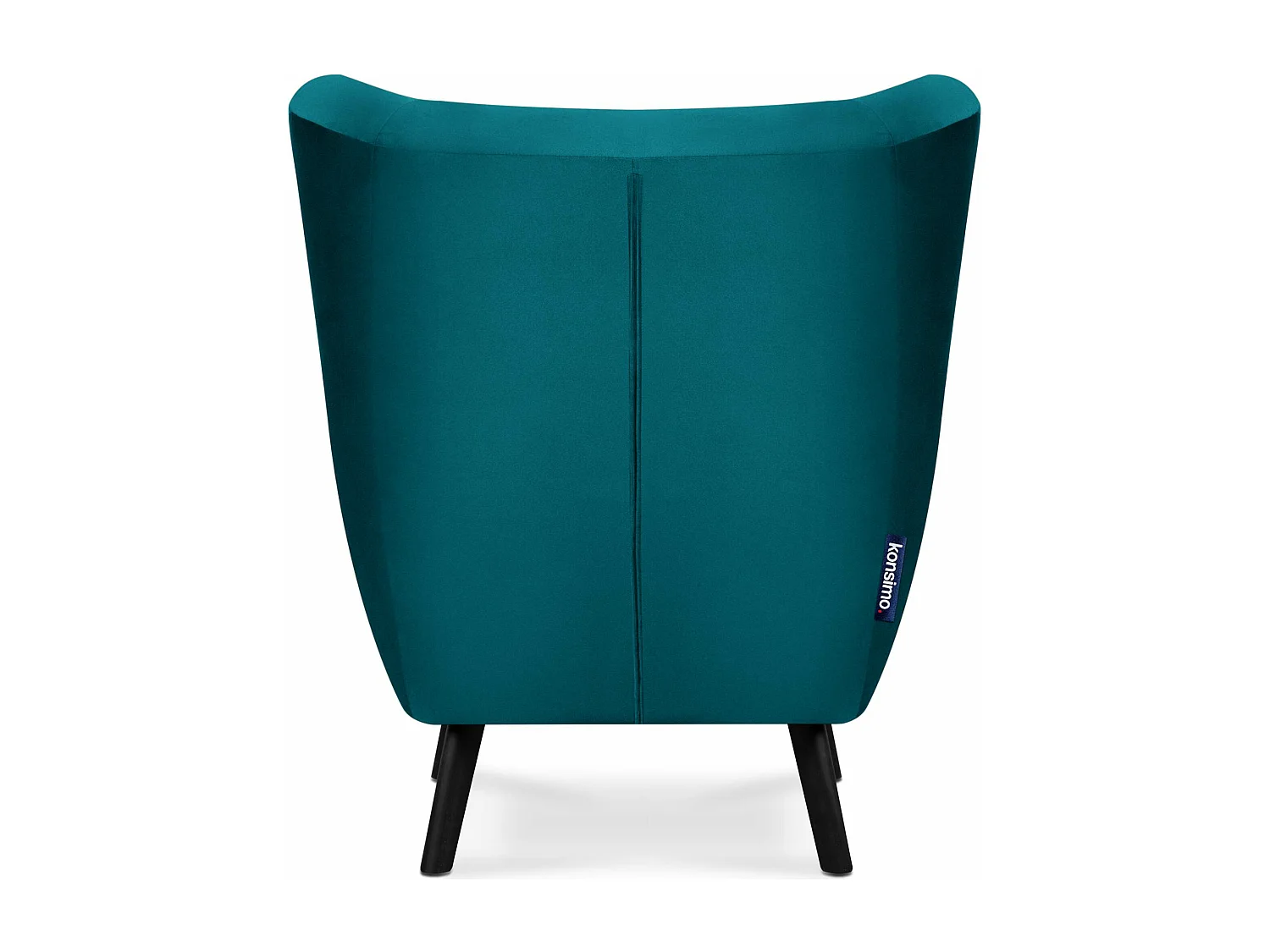 Ohrensessel für das Schlafzimmer - Samt - Marine - MIRO