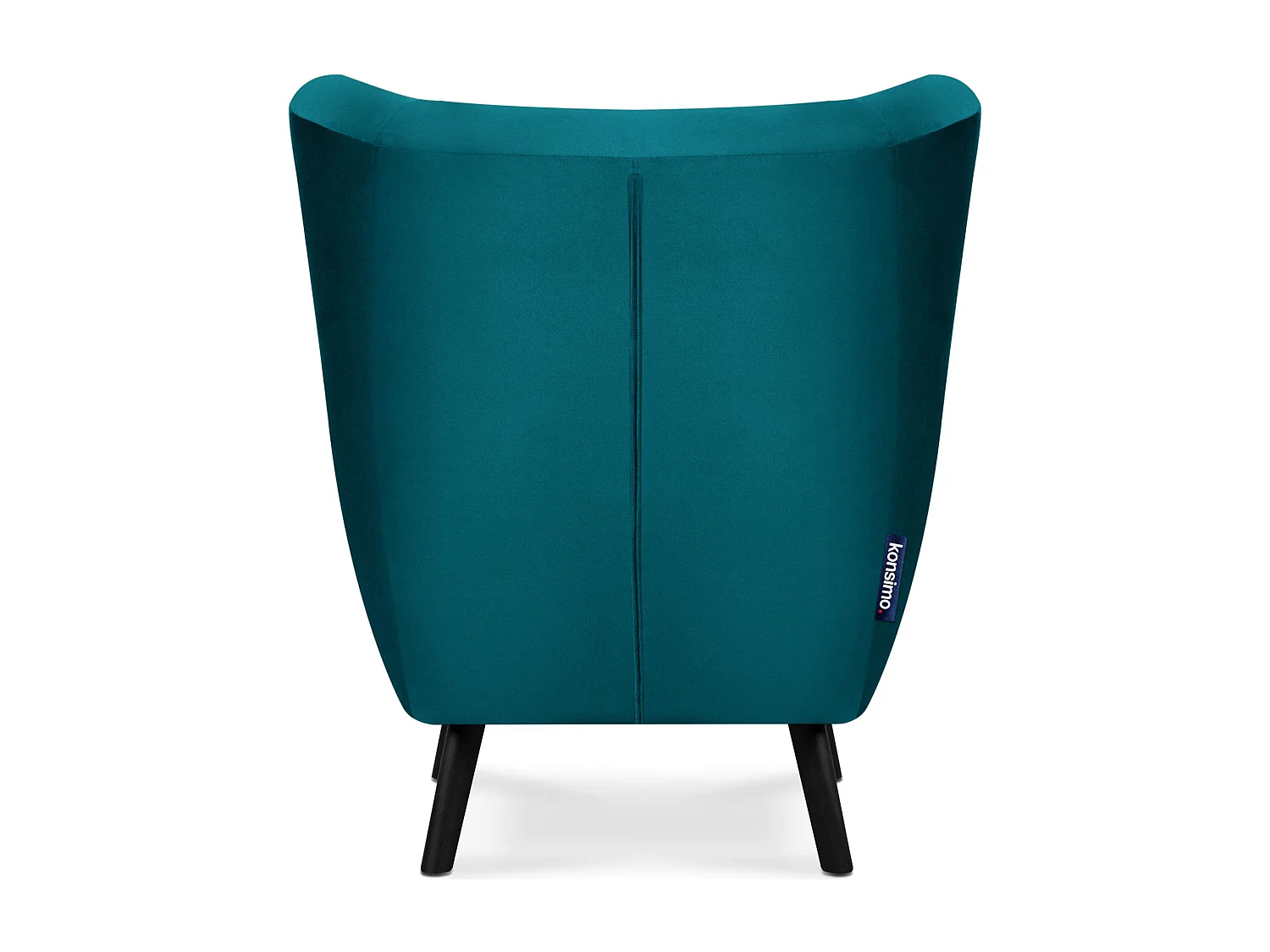 Ohrensessel für das Schlafzimmer - Samt - Marine - MIRO