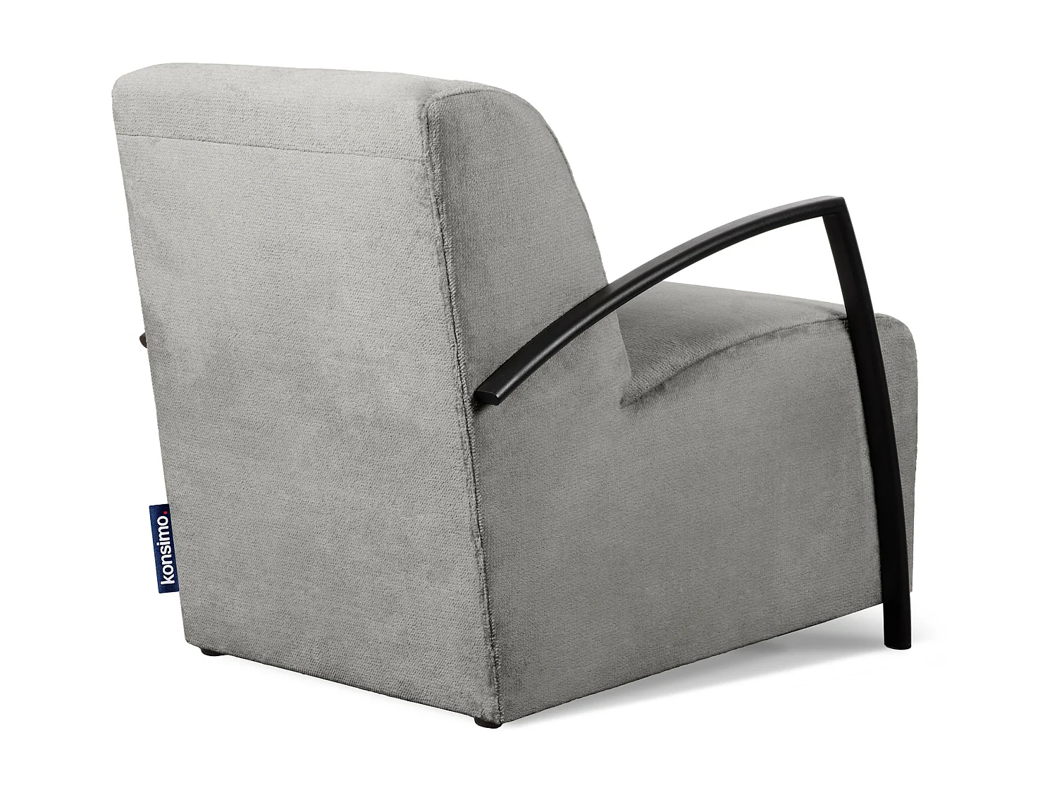 Moderner Sessel für das Wohnzimmer - grau - CARO