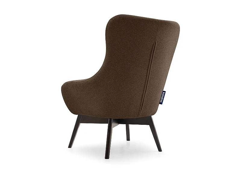 Eleganter Sessel mit Steppung - braun - RAMOS