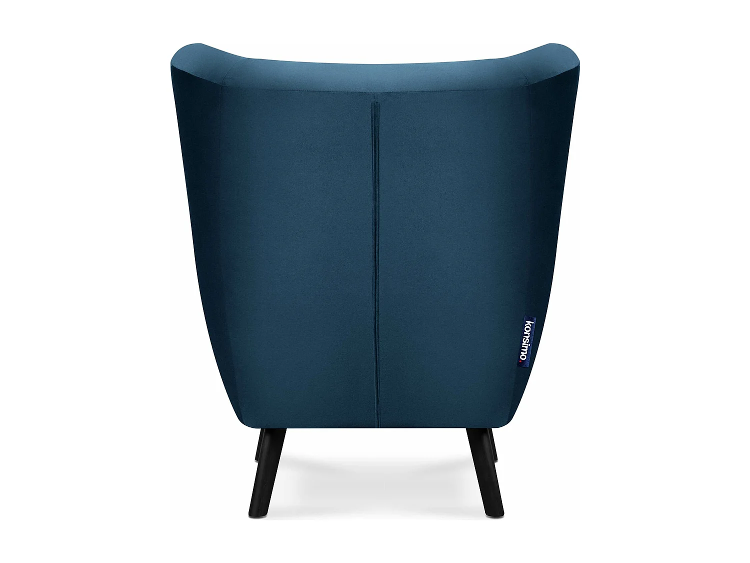 Ohrensessel Samt - Marineblau - MIRO