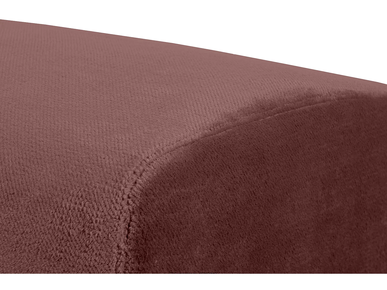 Gemütlicher Sessel mit Armlehnen - rosa - CARO