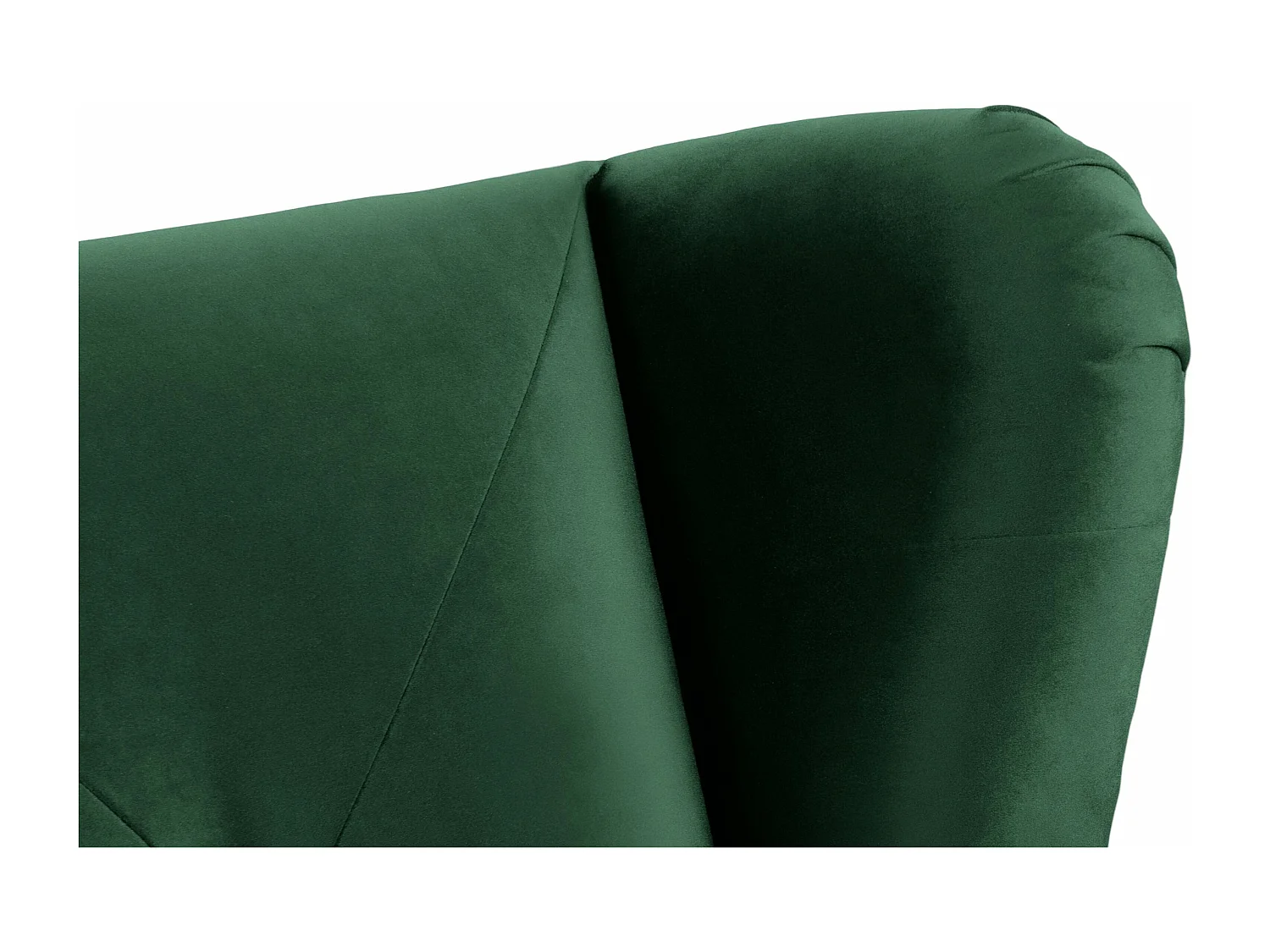 Ohrensessel elegant - dunkelgrün - MIRO