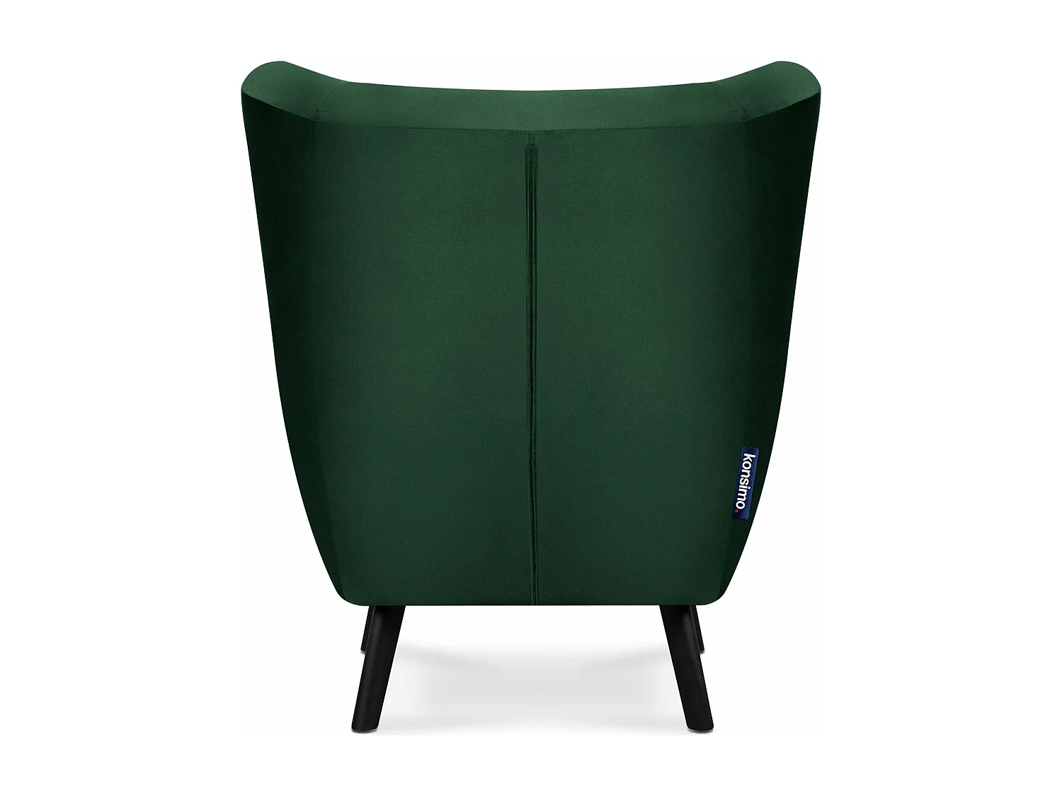 Ohrensessel elegant - dunkelgrün - MIRO