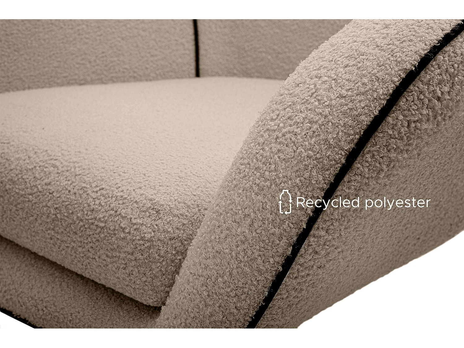 Drehstuhl für das Loft-Wohnzimmer - braun - QUARRO