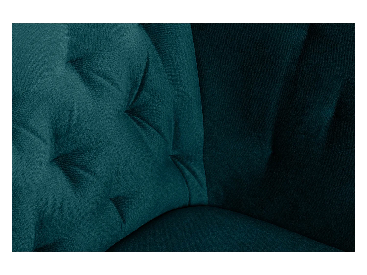 Eleganter gepolsterter Sessel - Marine - CORDI