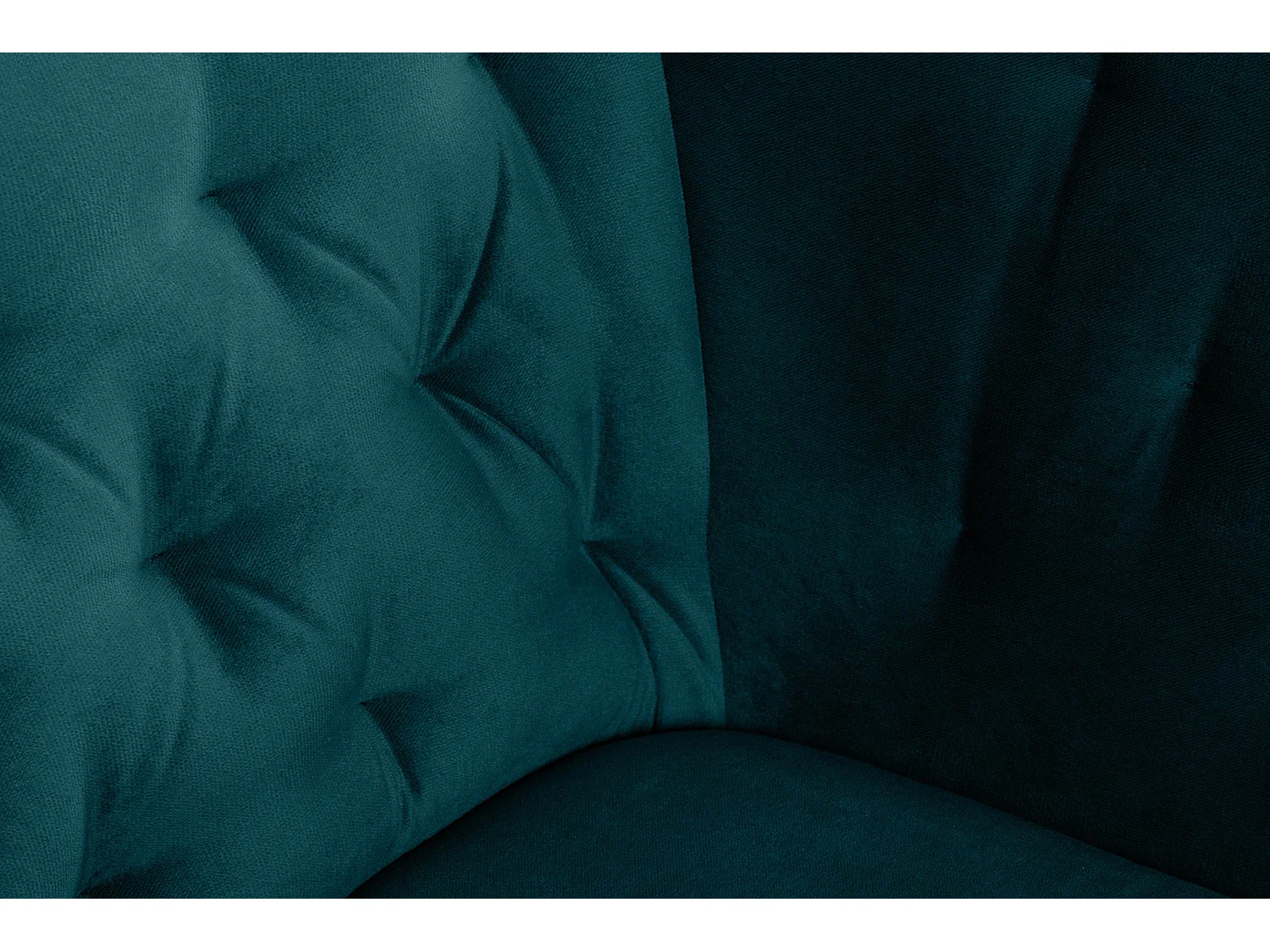 Eleganter gepolsterter Sessel - Marine - CORDI