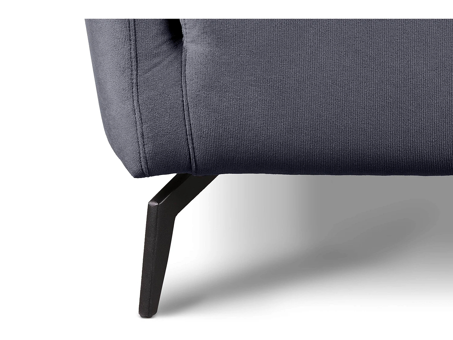 Eleganter gepolsterter Sessel - grau - CORDI