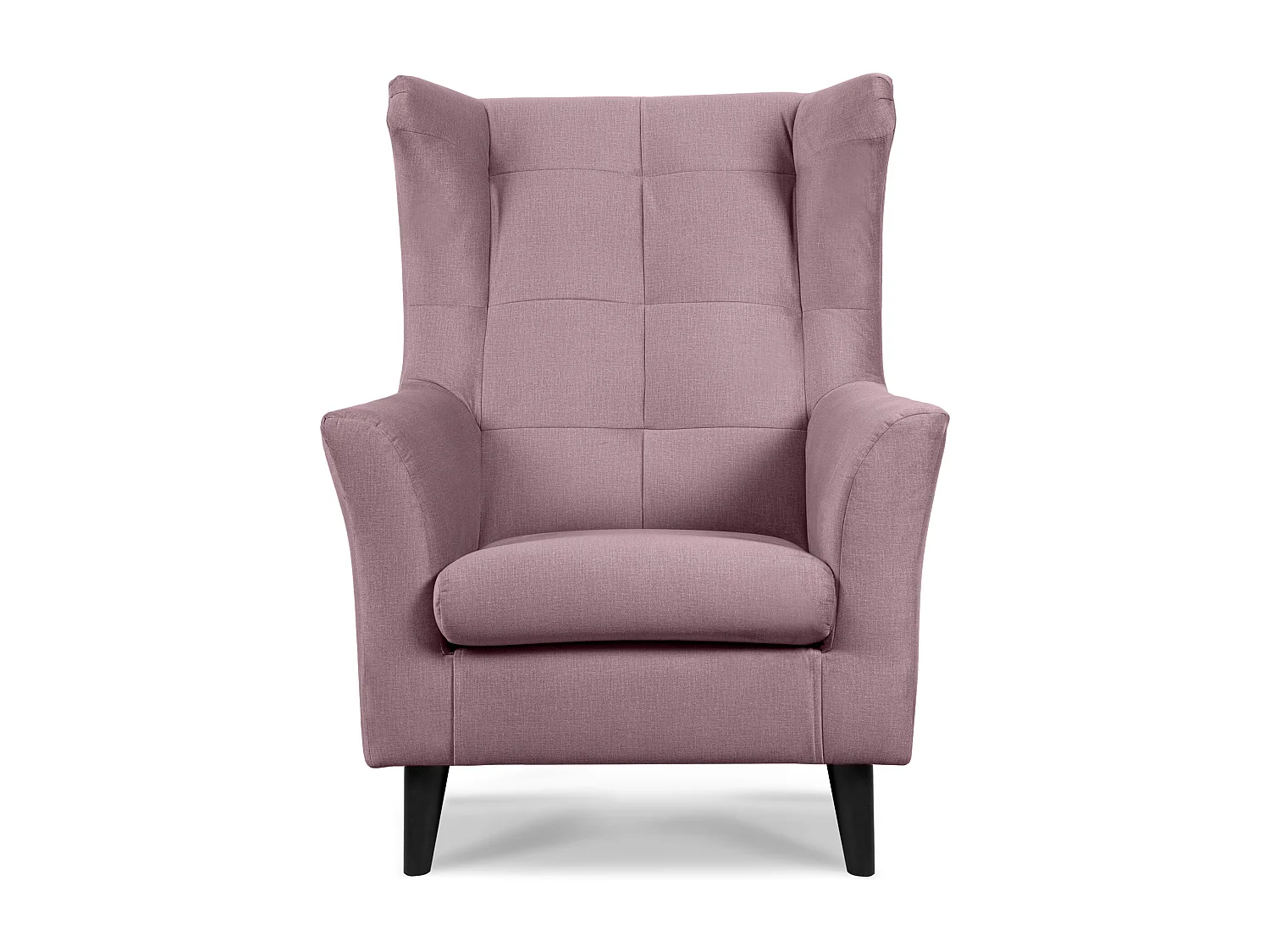 Ohrensessel auf Beinen  - rosa - SALIS