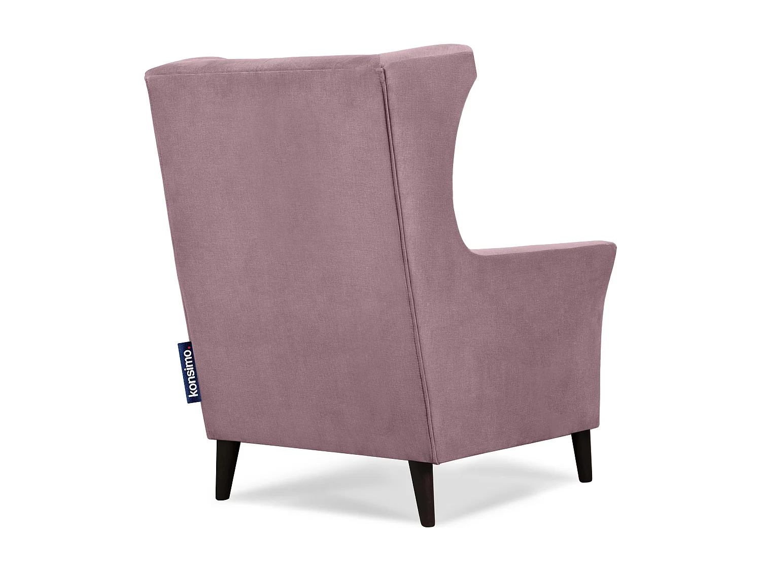 Ohrensessel auf Beinen  - rosa - SALIS