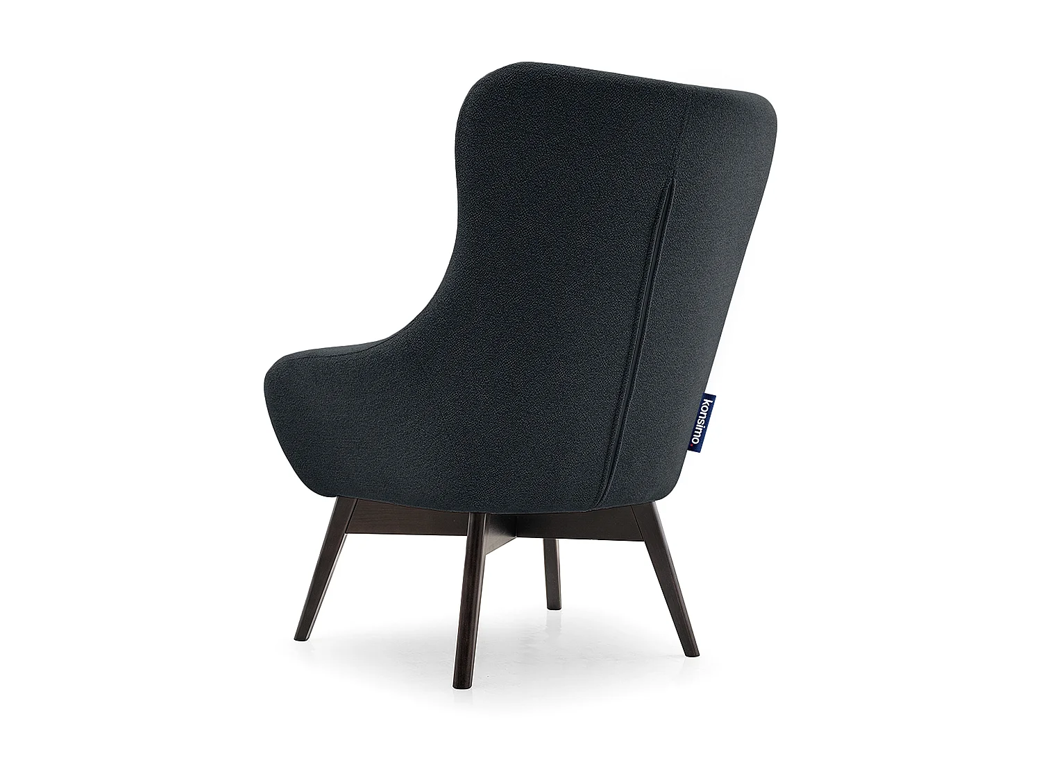 Eleganter Sessel mit Steppung - dunkelgrau - RAMOS