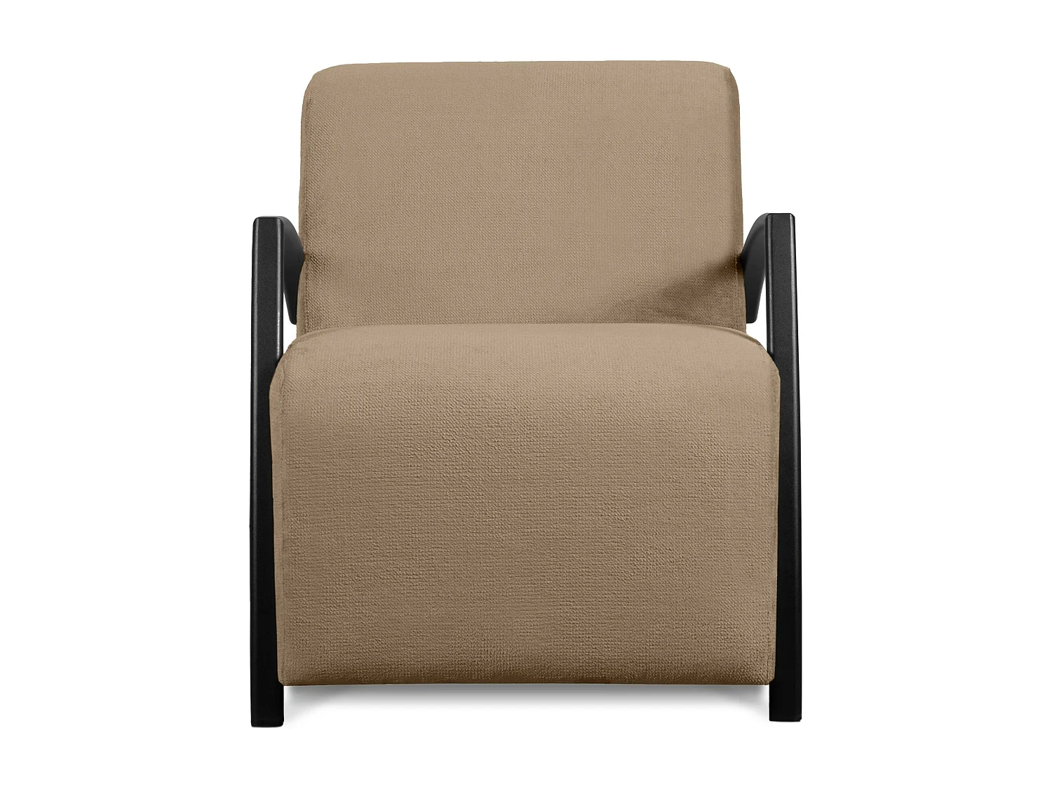 Moderner Sessel für das Wohnzimmer - beige - CARO