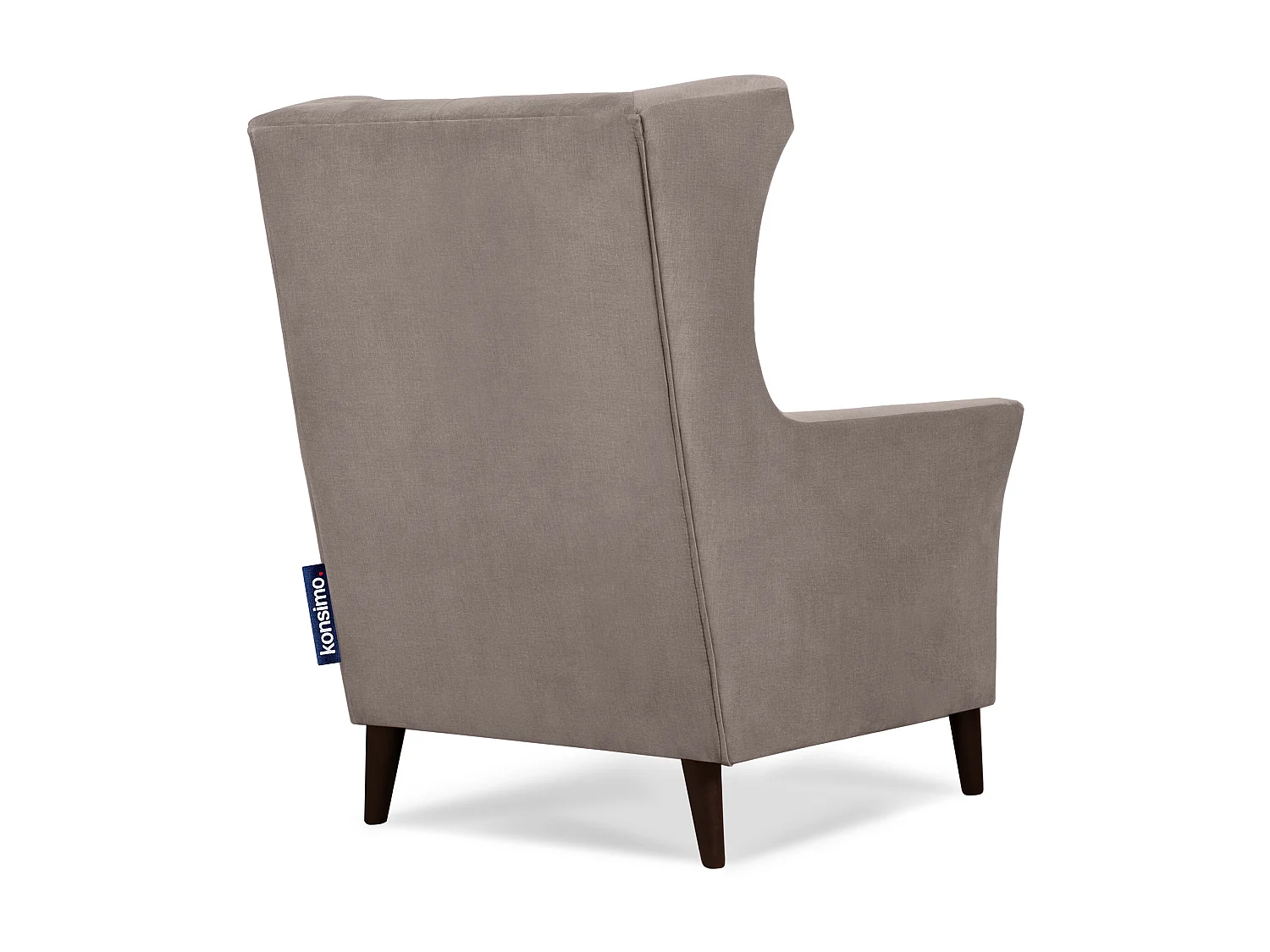 Eleganter Ohrensessel auf Beinen - beige - SALIS