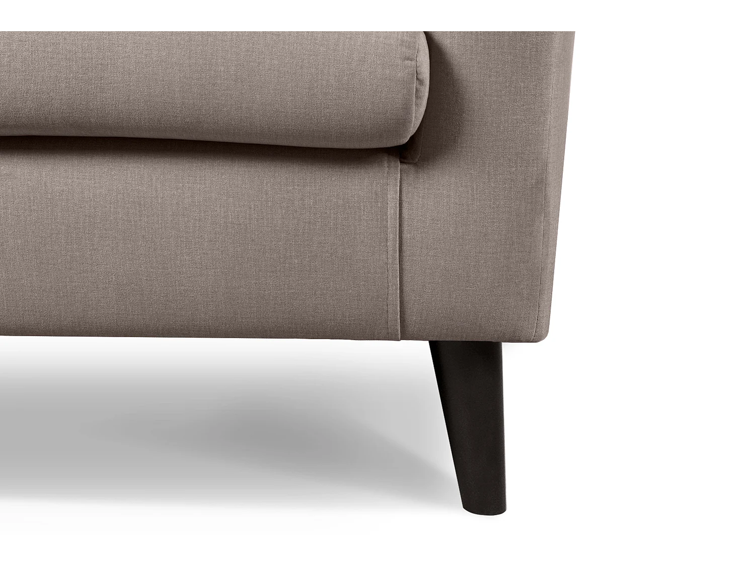 Eleganter Ohrensessel auf Beinen - beige - SALIS