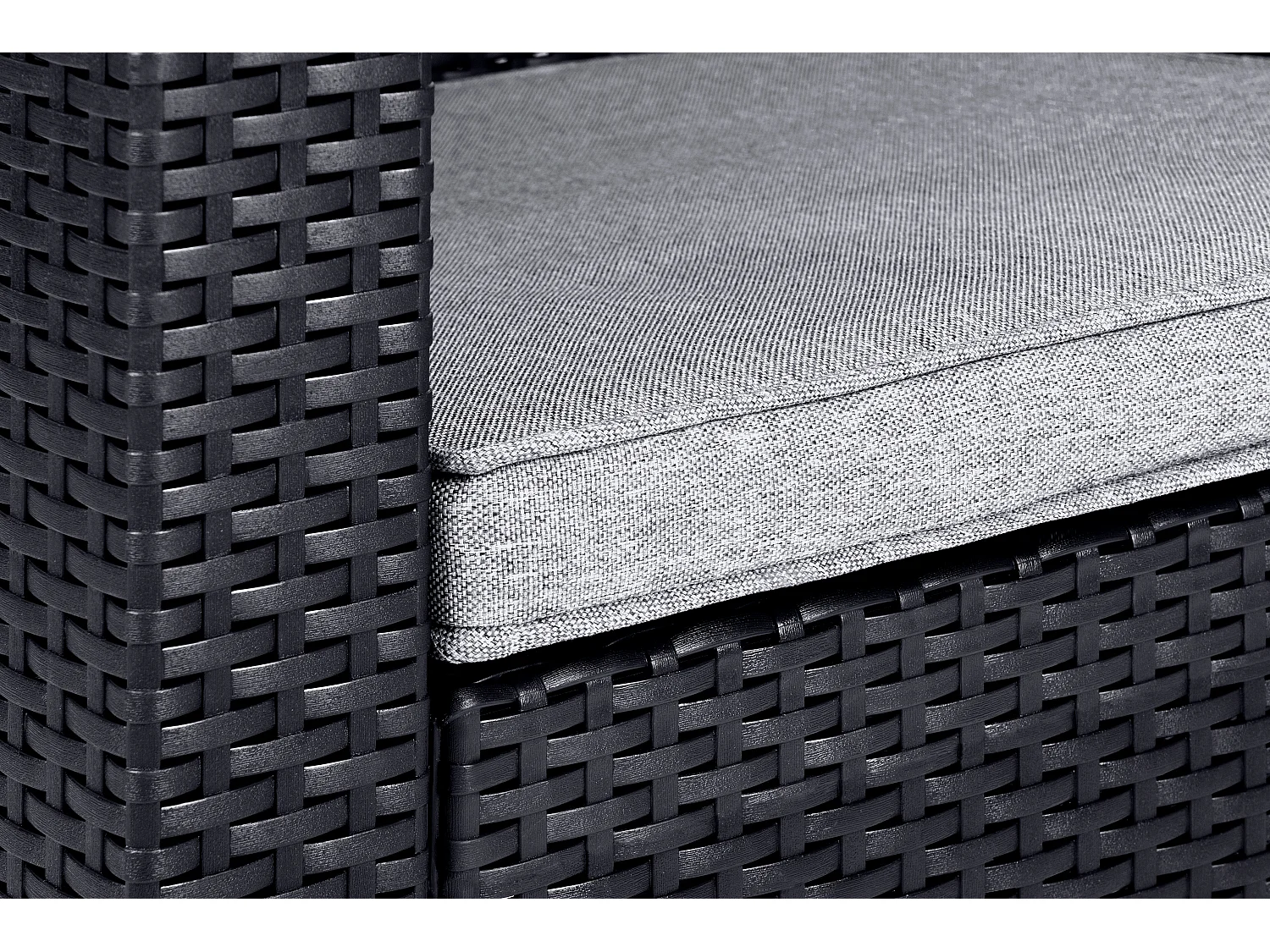 Gartenmöbel-Set  (4er-Set) - Anthrazit - HORILES