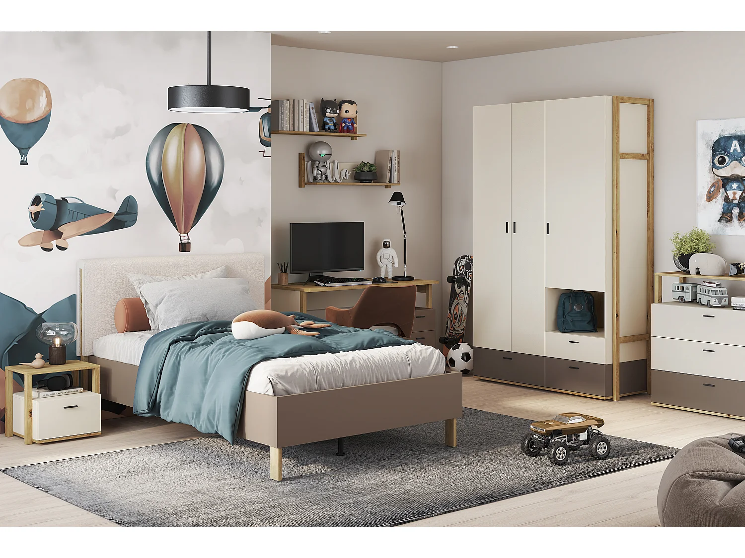 Kopfstütze - Beige - TRIDA