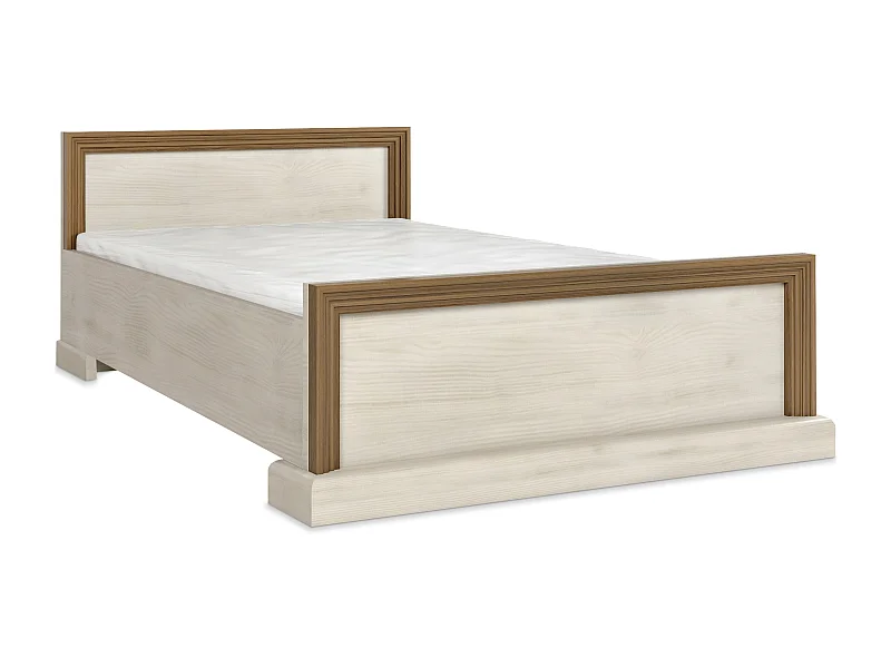 Bettgestell - Cremeweiß - ARVEN