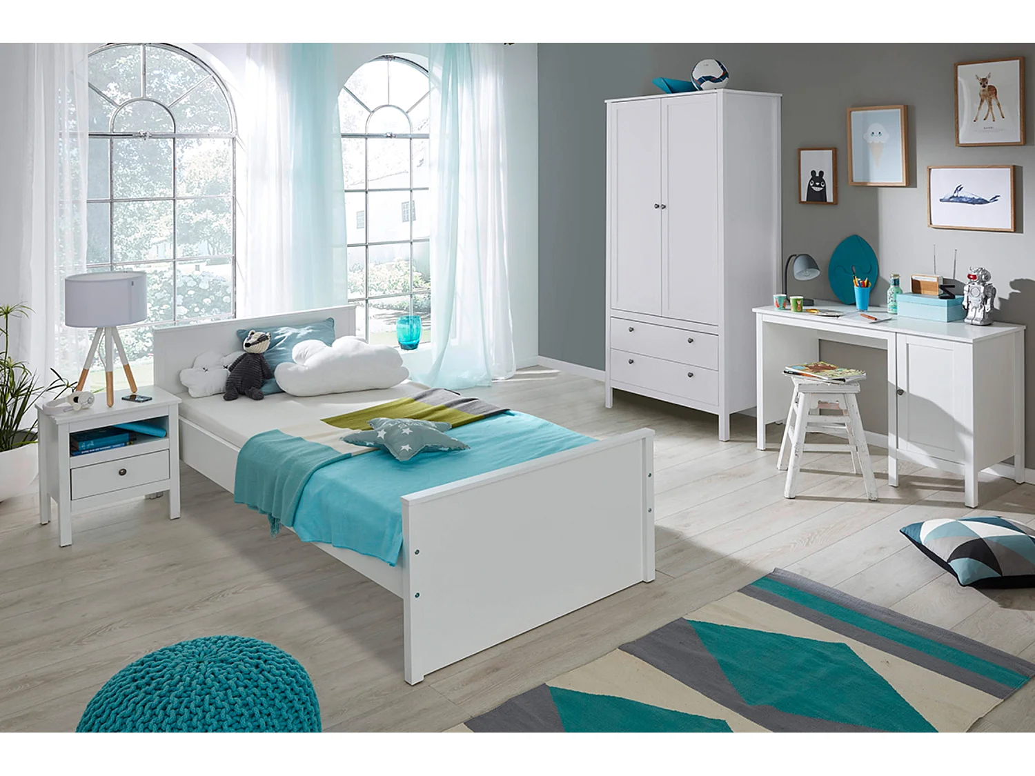 Schublade für das Bett - Weiß - FARGE