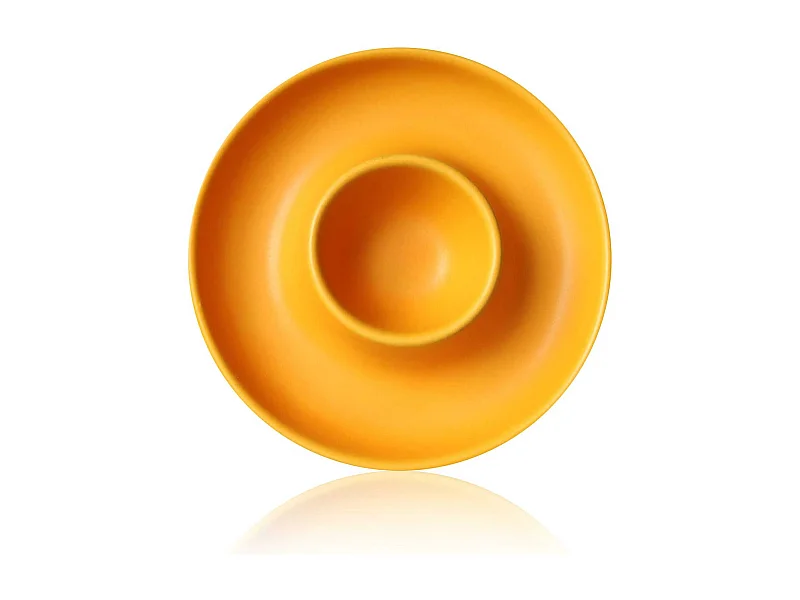 Ogo Living - Coquetier Outo En Gres Jaune