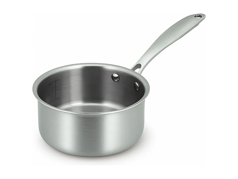Menastyl - Casserole Triply 16cm En Acier Inoxydable - Made In France