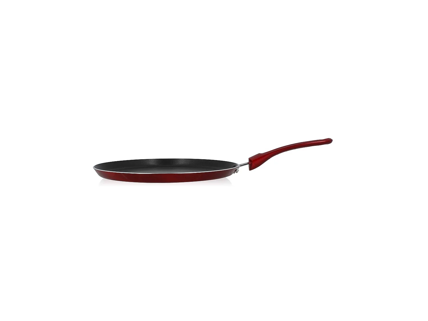 Menastyl - Crepiere Cerise 26cm En Aluminium Compatible Induction