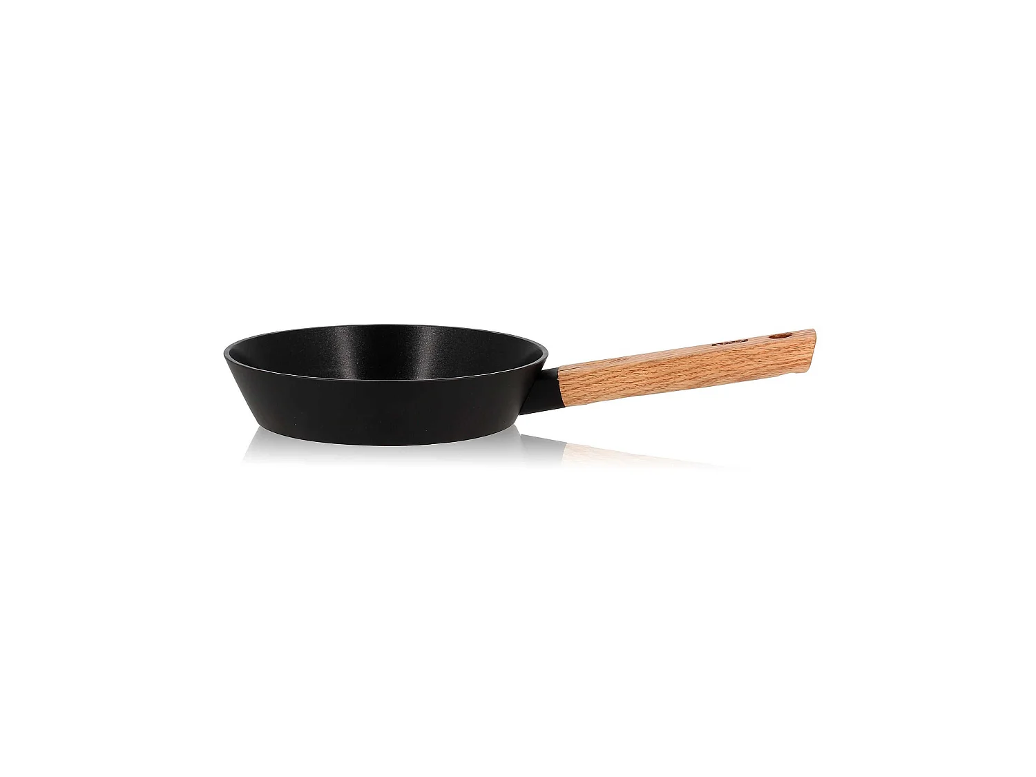 Ogo Living - Poele Ector Induction En Aluminium Et Manche En Bois 20 Cm