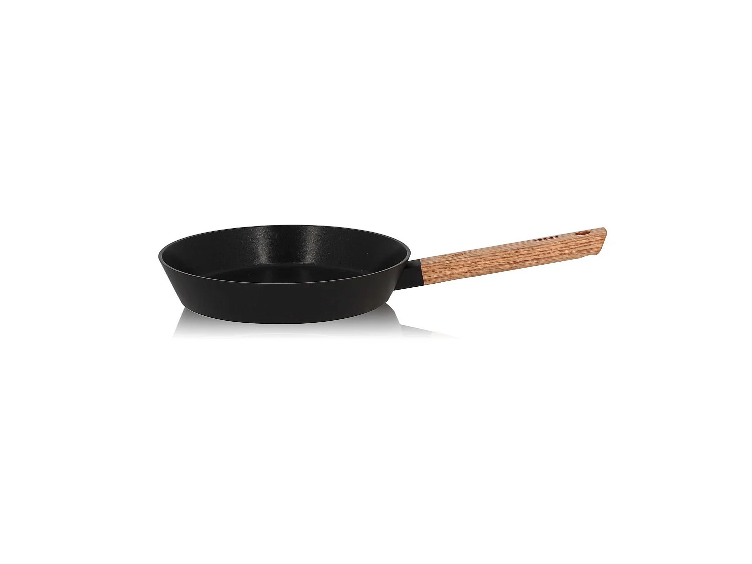 Ogo Living - Poele Ector Induction En Aluminium Et Manche En Bois 24 Cm