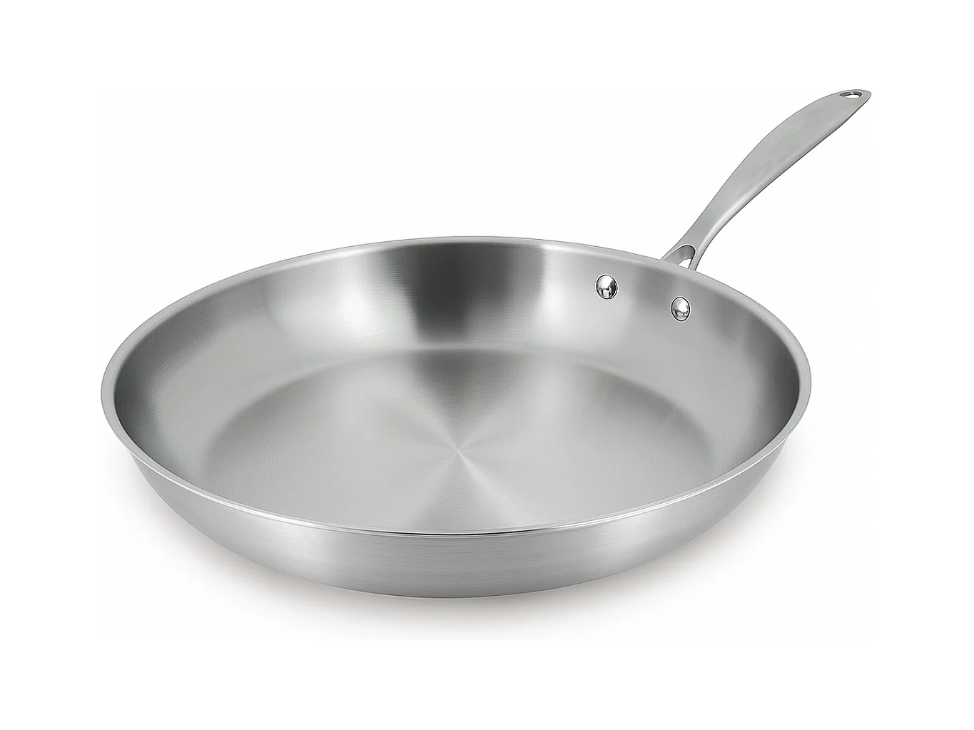 Menastyl - Poele Triply 32cm En Acier Inoxydable - Made In France