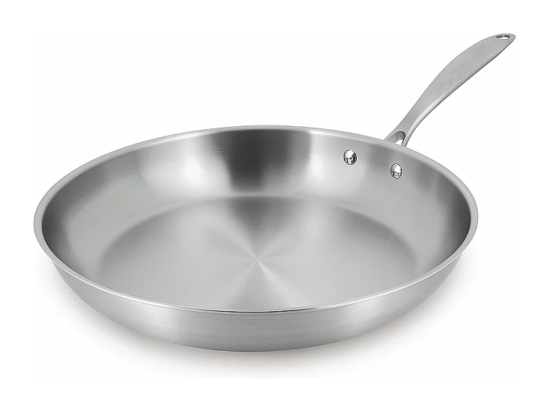 Menastyl - Poele Triply 32cm En Acier Inoxydable - Made In France