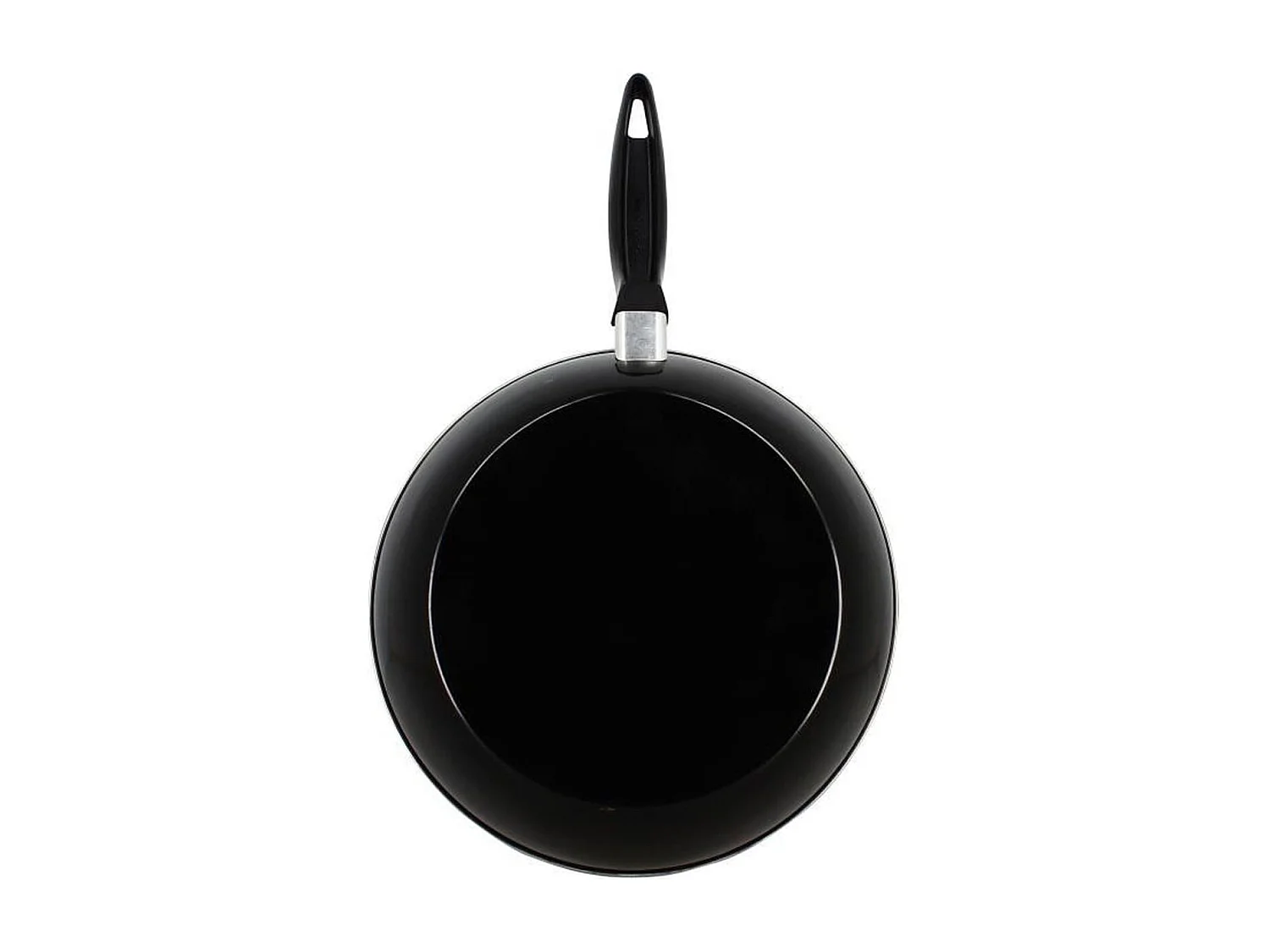 Menastyl - Poele à Frire 26cm En Acier émaillé Noir