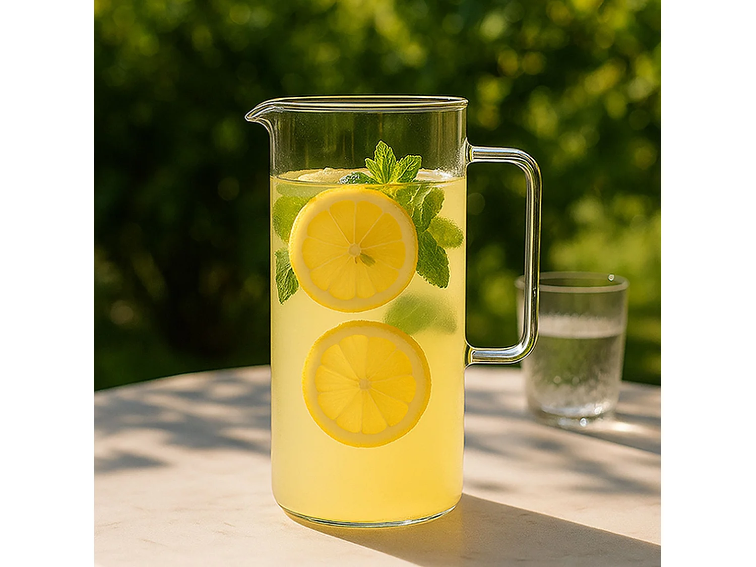 Novastyl - Pichet En Verre Borosilicate Avec Anse 1l