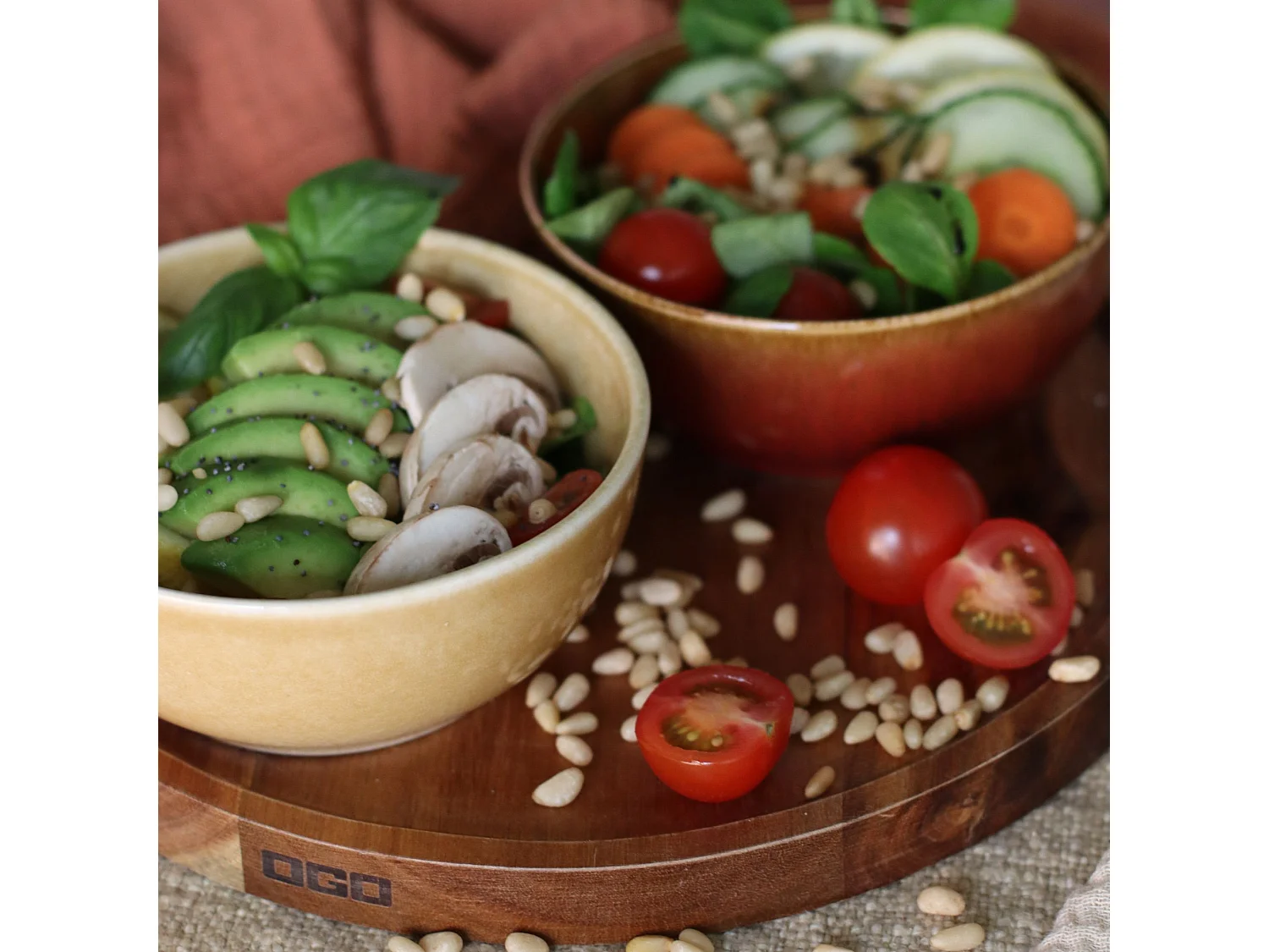 Ogo Living - Poke Bowl 12.5cm En Gres Ocre 360 Ml