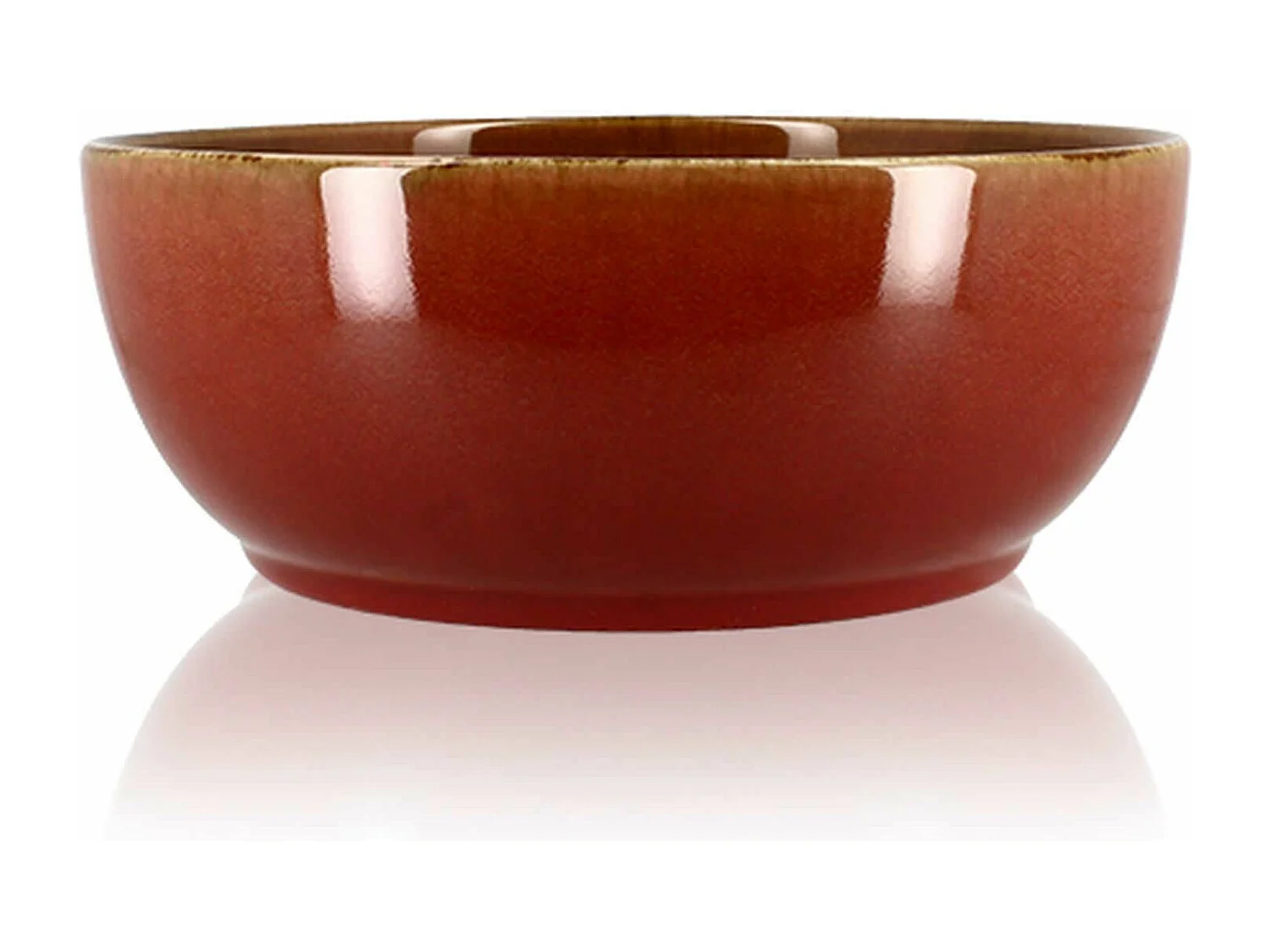 Ogo Living - Poke Bowl 12.5cm En Gres Rouge 360 Ml