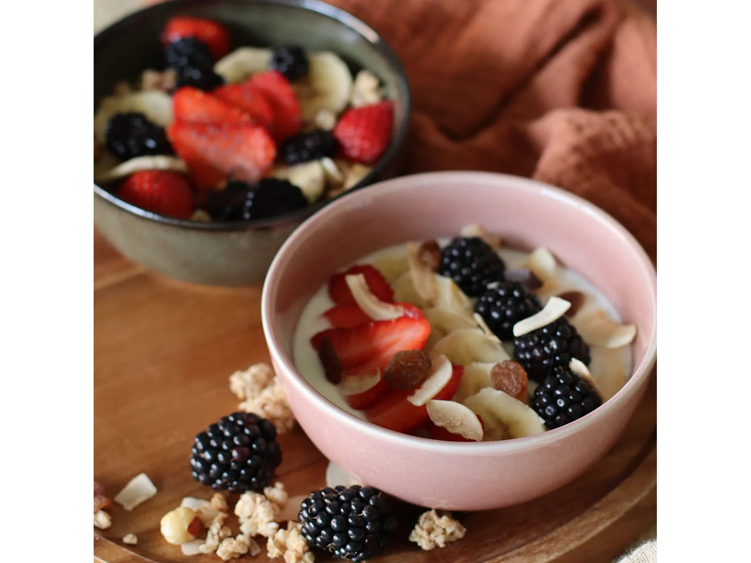 Ogo Living - Poke Bowl 12.5cm En Gres Rose Pale 360 Ml