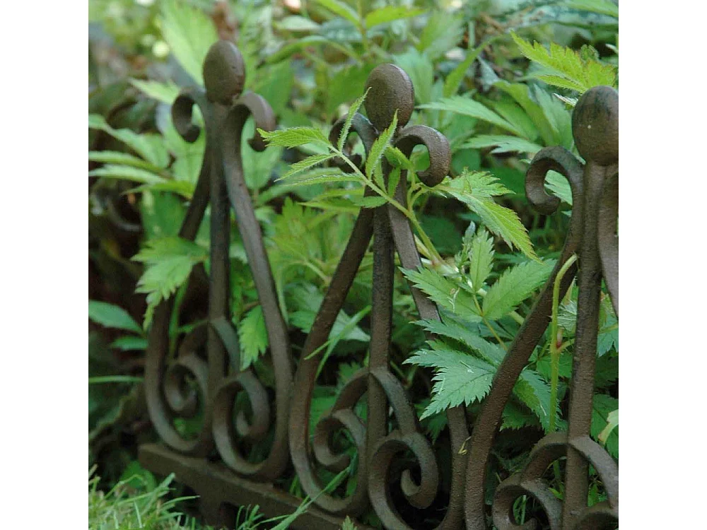 Bordurette en fonte à planter Charme Lot de 20