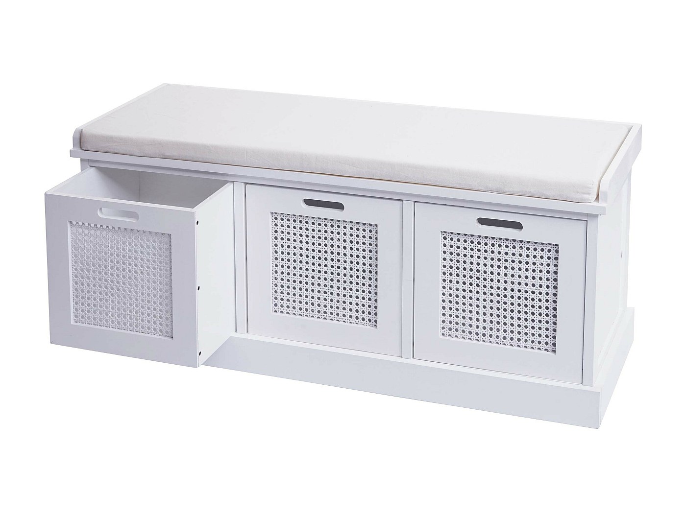 Panchina In Legno 100x38.5x50 Cm | Abete Massello, Impregnata | Per Interno Ed Esterno | Made In Italy - Foto 9