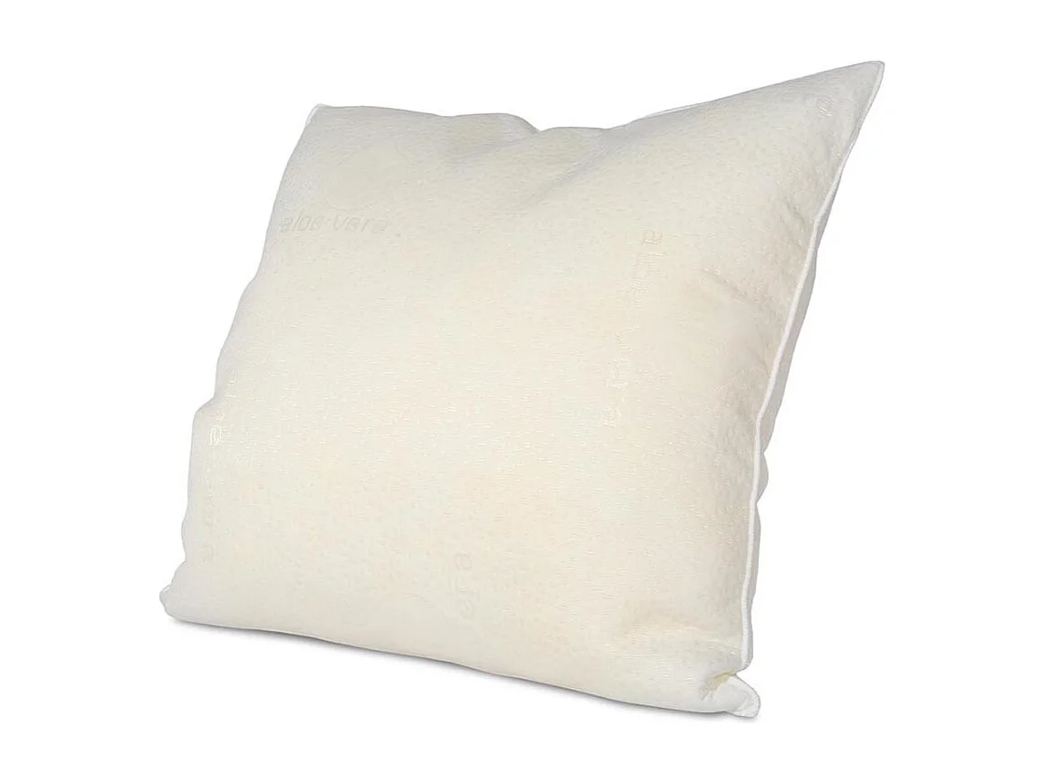 OLYMPE LITERIE | Lot de 4 oreillers 60x60 cm FLOCONS | Mémoire de forme