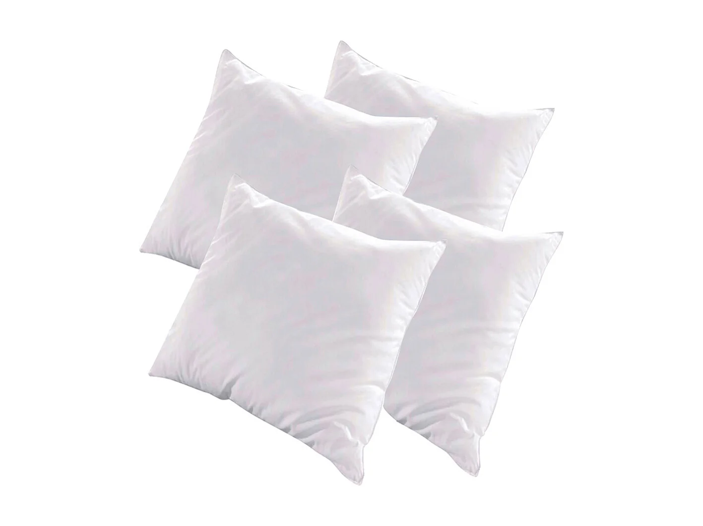 BELLECOUR LITERIE | Lot de 4 oreillers 60x60 cm LUXOTEL | Fibres creuses