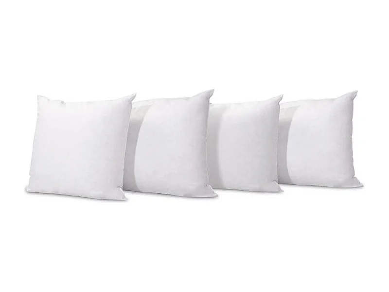 OLYMPE LITERIE | Lot de 4 oreillers 65x65 cm NATURA | Duvet & Plumess
