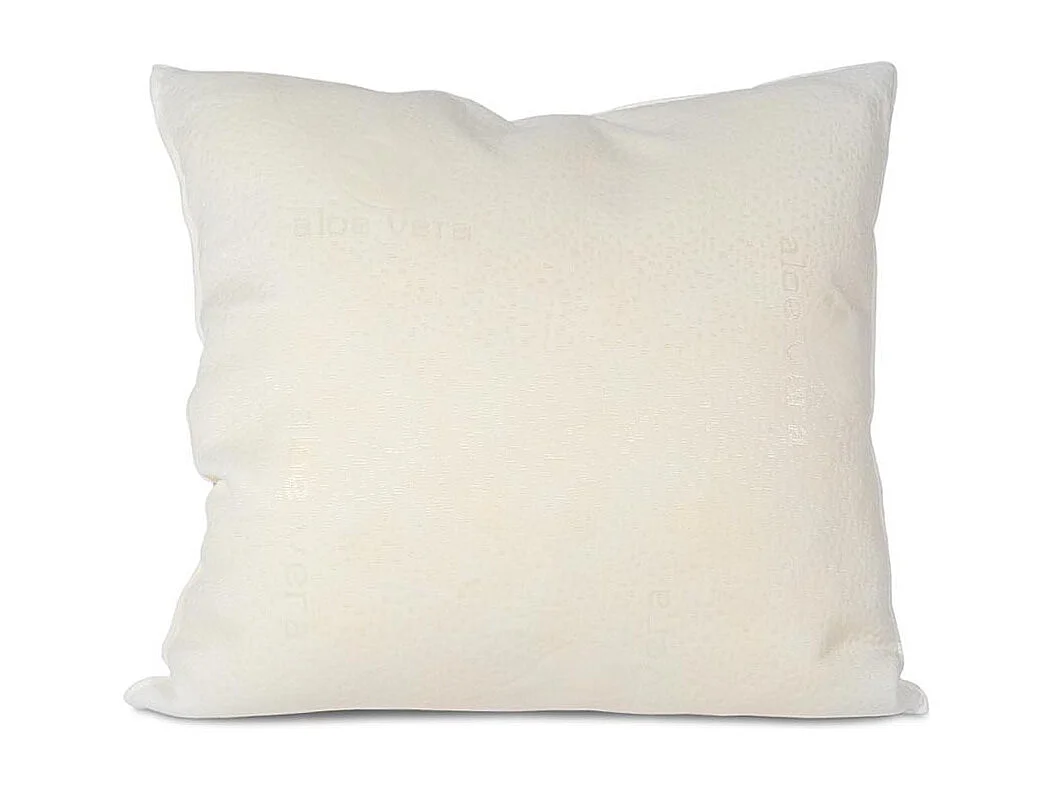 OLYMPE LITERIE | Lot de 2 oreillers 60x60 cm FLOCONS | Mémoire de forme