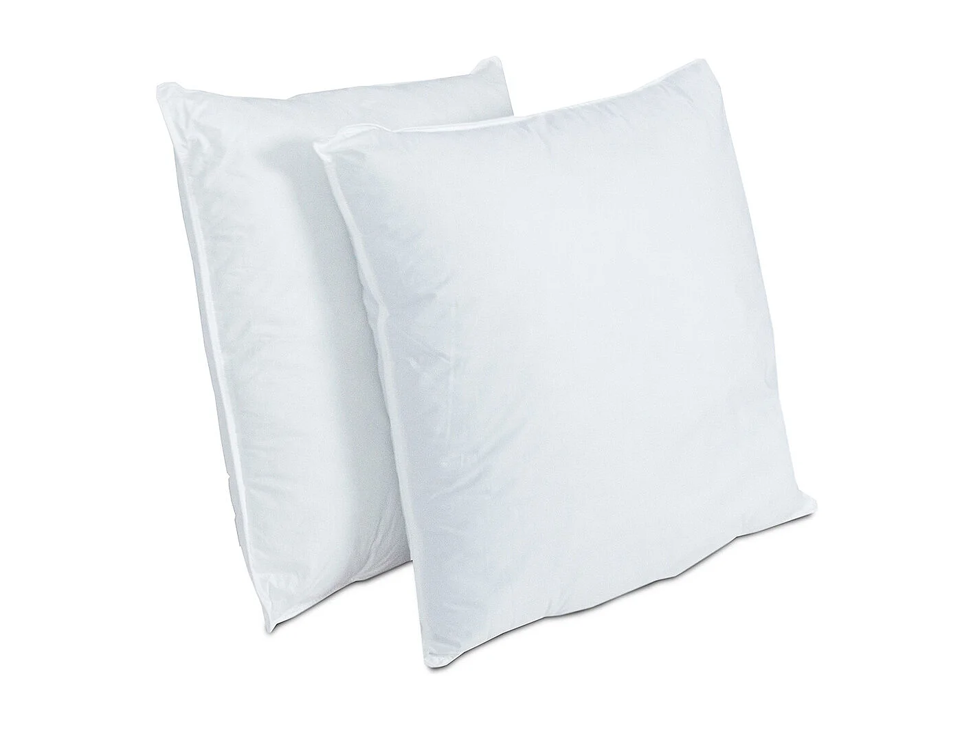 BELLECOUR LITERIE | Lot de 2 oreillers 60x60 cm ALASKA | Fibres creuses polyester