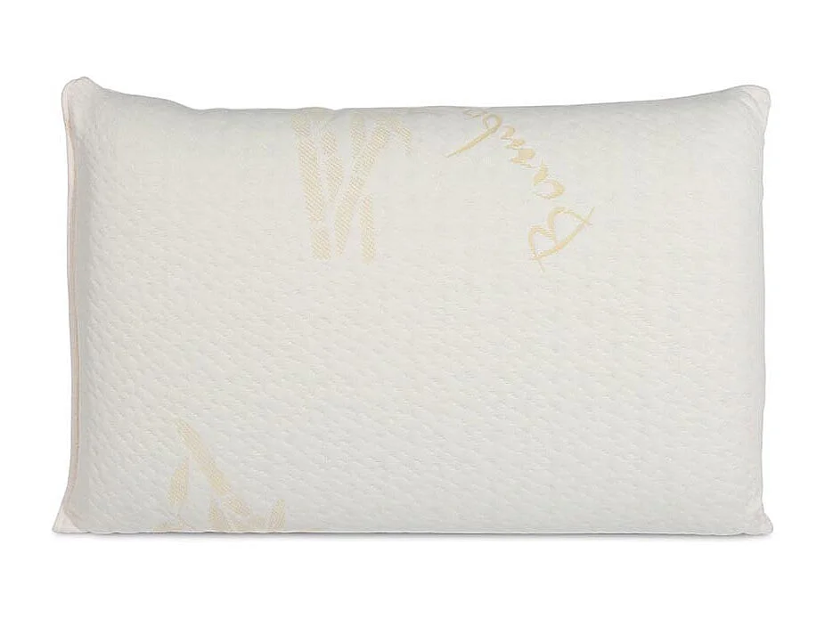 OLYMPE LITERIE | Lot de 4 oreillers 40x60 cm BAMBOO | Mousse avec mémoire de forme