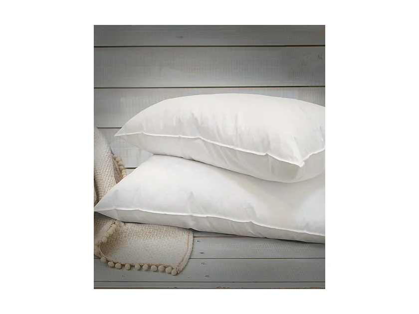 Almohada para hotel 5 estrellas 60x60 cm percal blanco Palace