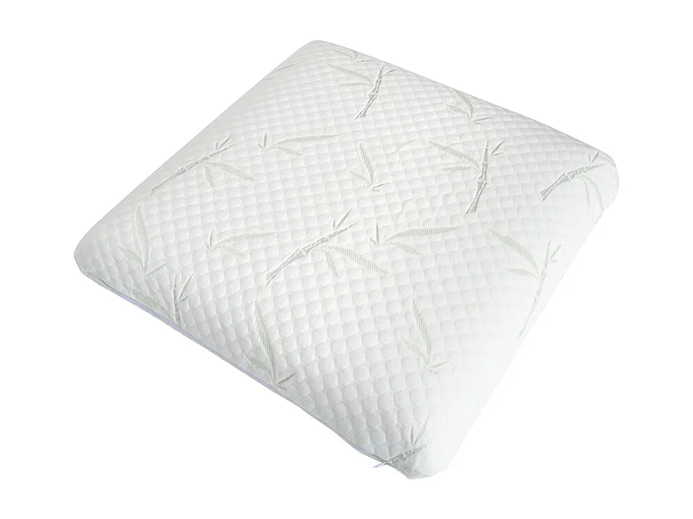 OLYMPE LITERIE | Lot de 2 oreillers 60x60 cm SERENITE | Mousse avec Mémoire de forme