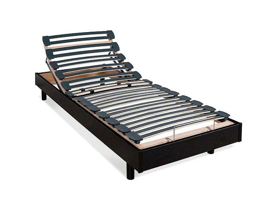 BELLECOUR LITERIE | Ensemble FLEX 80x190 cm | Sommier électrique + Matelas Mémoire de forme