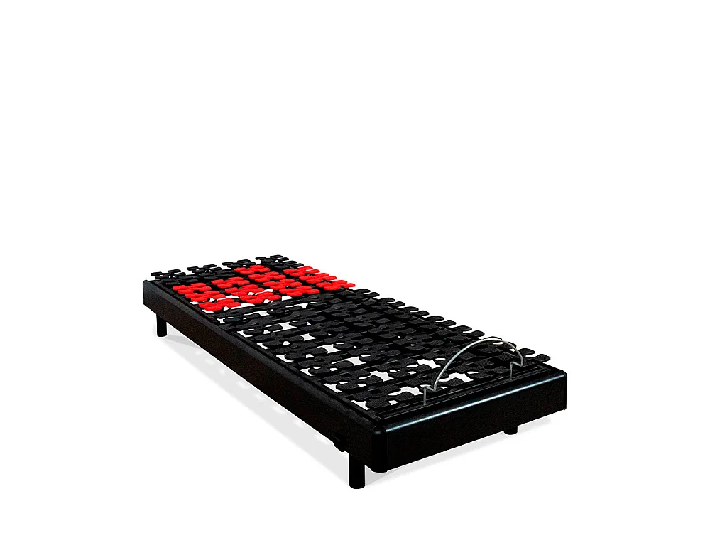 Ensemble Duo Matelas Mousse Accueil Mémoire de forme + Sommiers électriques SuperFlex 12x80x200 cm