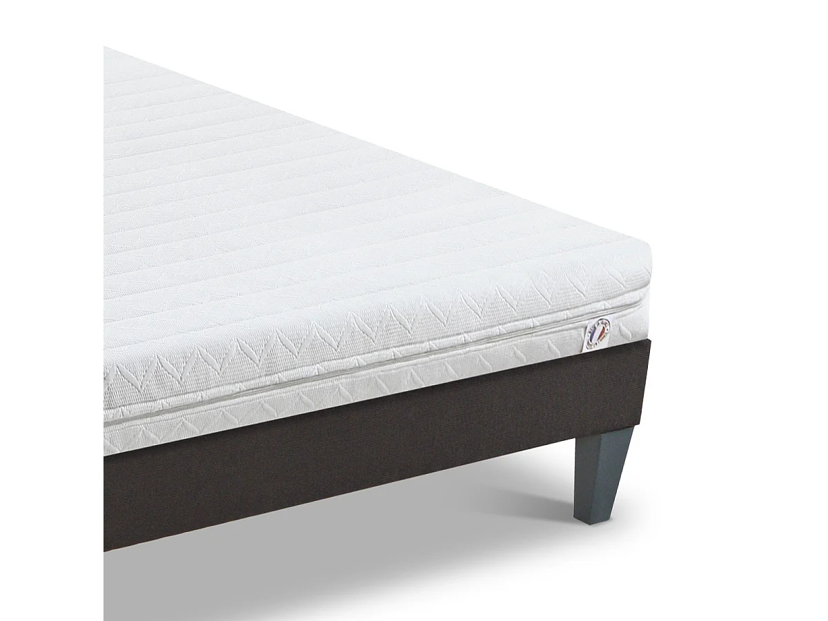 EGIO - Matelas latex like + sommier bois - ferme
