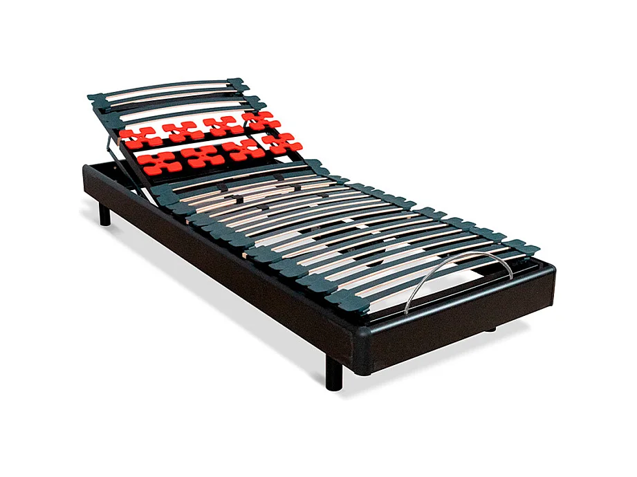 BELLECOUR LITERIE | Ensemble BODYSOFT 80x190 cm | Sommier électrique + Matelas Mémoire de forme